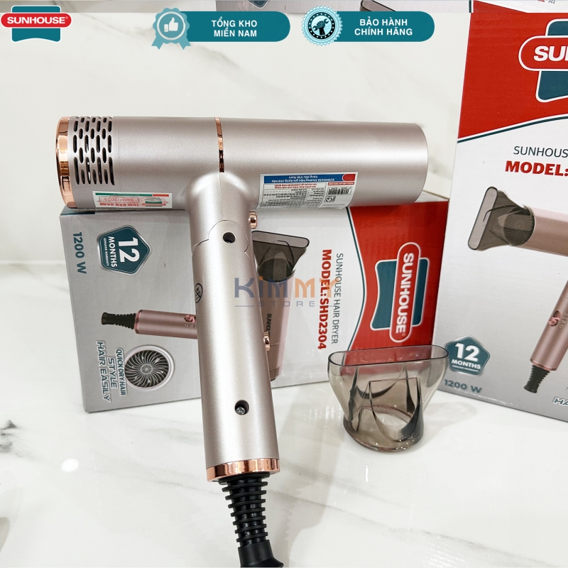 Máy sấy tóc cao cấp SHD2304 - sấy mát - 1200W